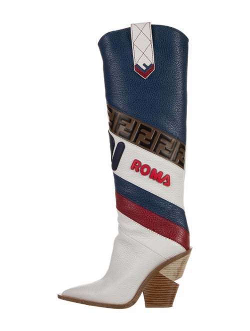 Fendi 2018 Mania Boots White