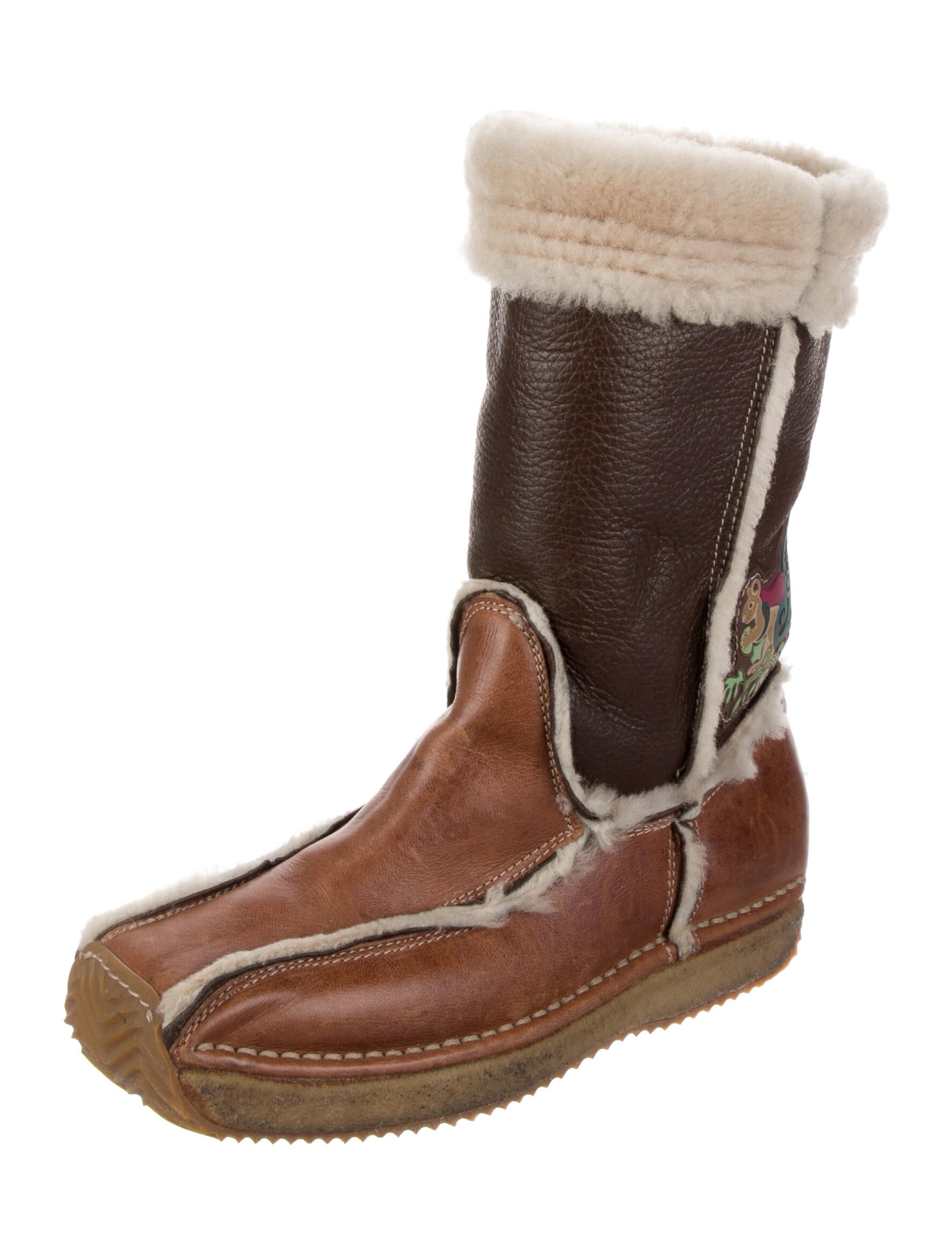 fendi ugg boots squirrel