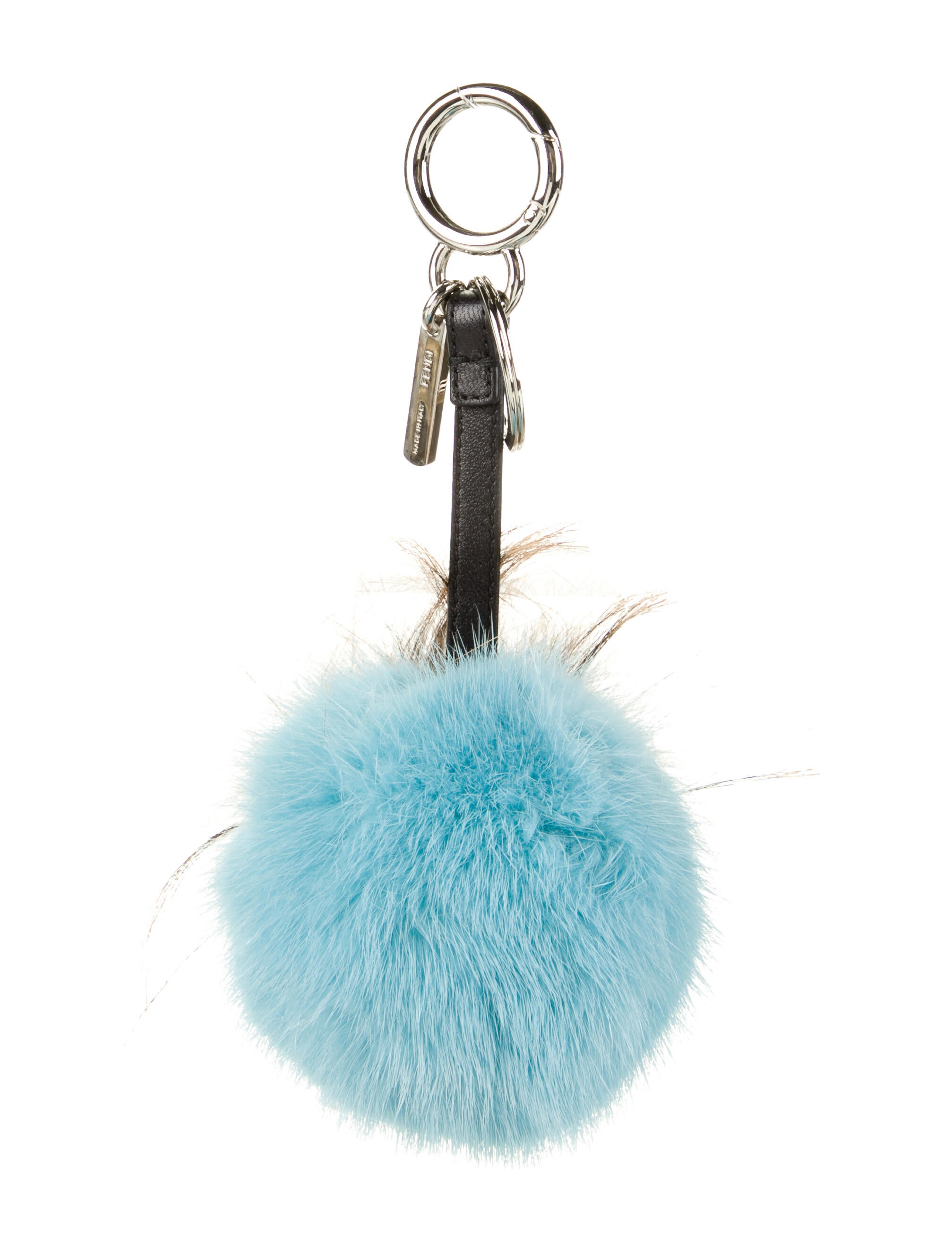 fendi puff keychain