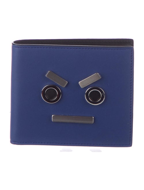 Fendi No Words Leather Wallet