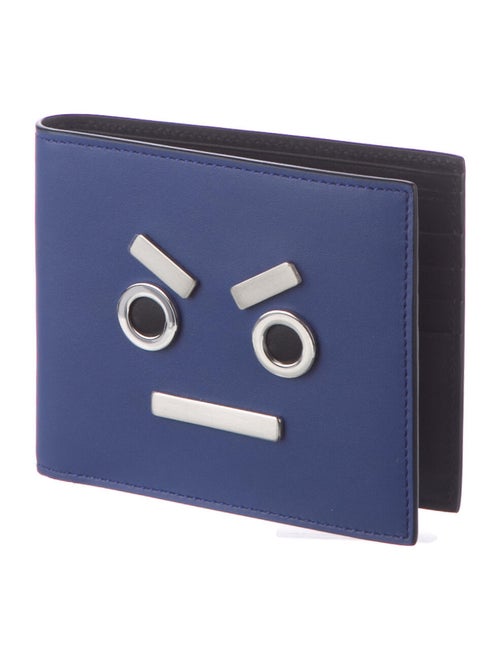 Fendi No Words Leather Wallet