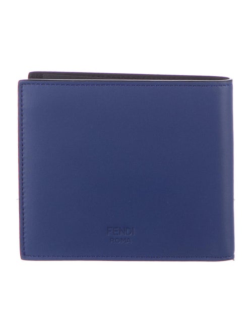 Fendi No Words Leather Wallet