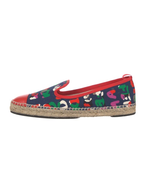 Fendi Canvas Printed Espadrilles
