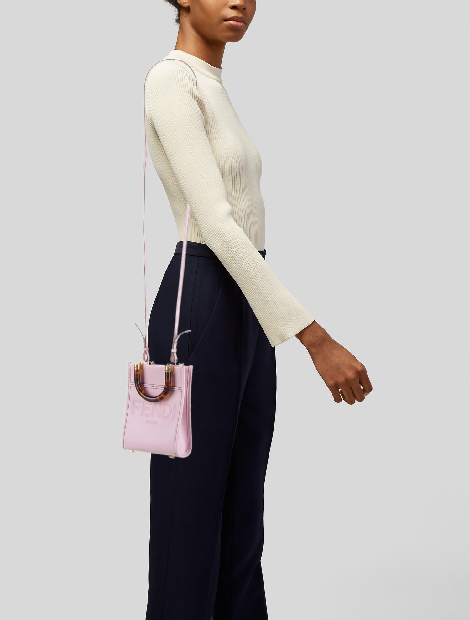 Fendi Mini Sunshine Shopper Tote