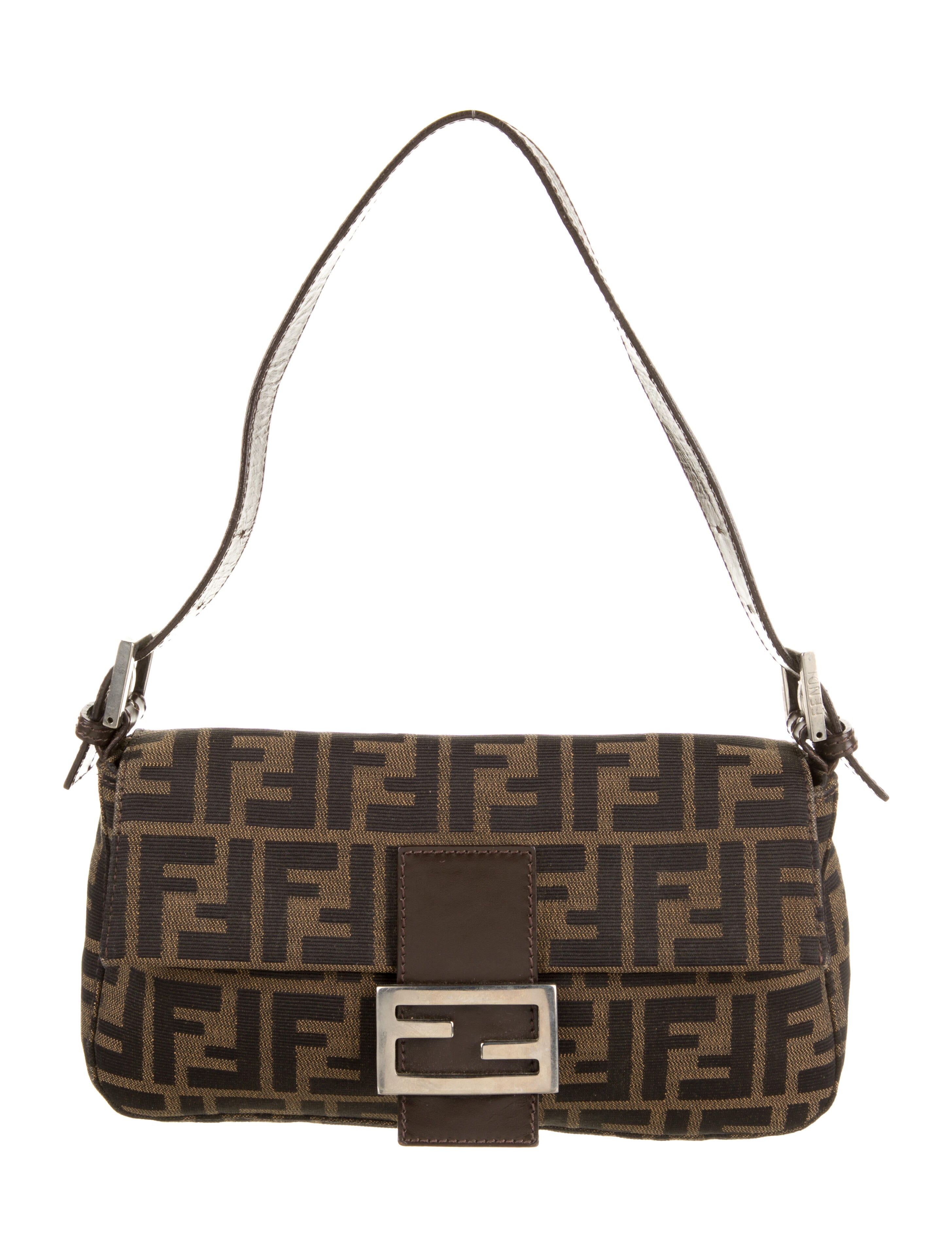 Fendi Zucca Baguette Bag