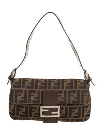 Fendi Zucca Baguette Bag