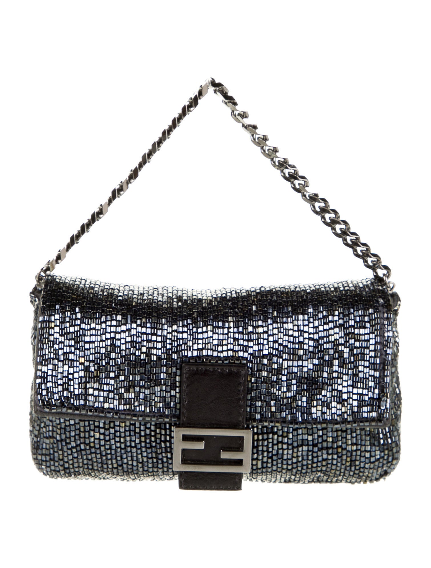 Fendi Beaded Micro Baguette