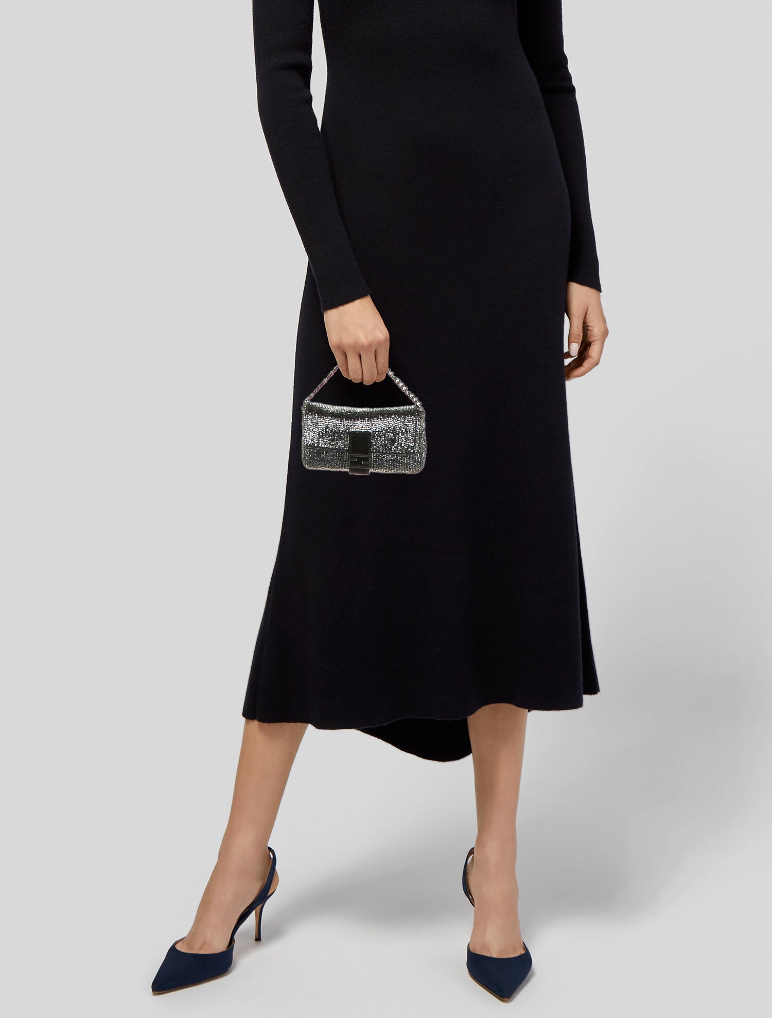 Fendi Beaded Micro Baguette