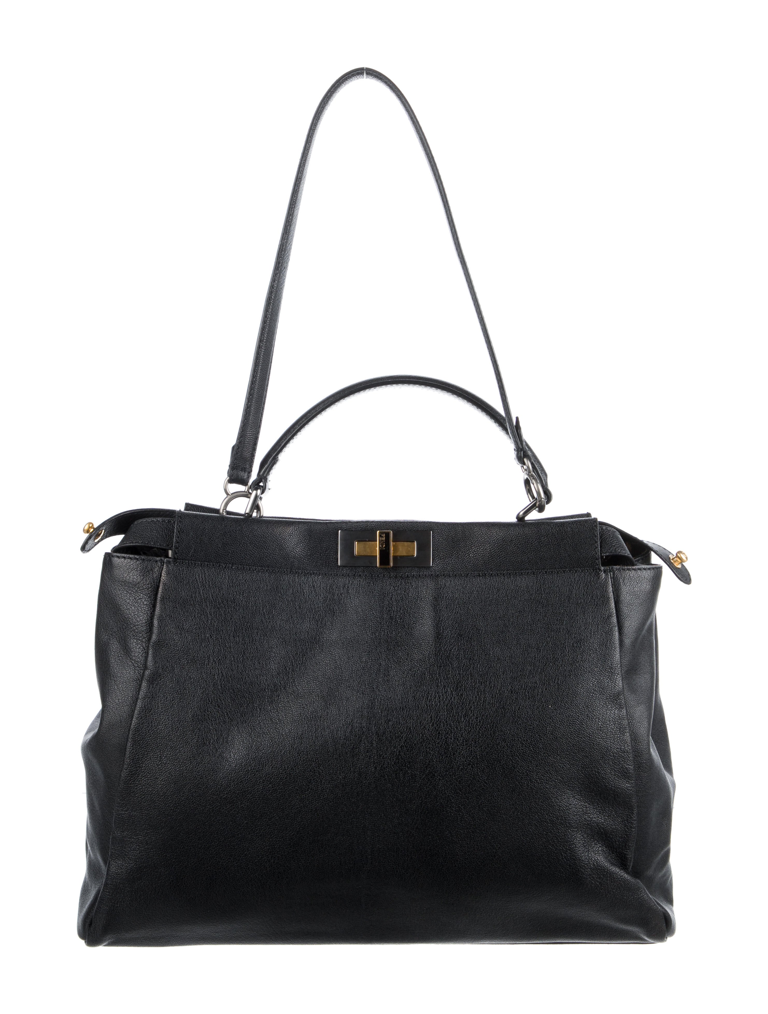 Fendi Large Peekaboo Satchel
