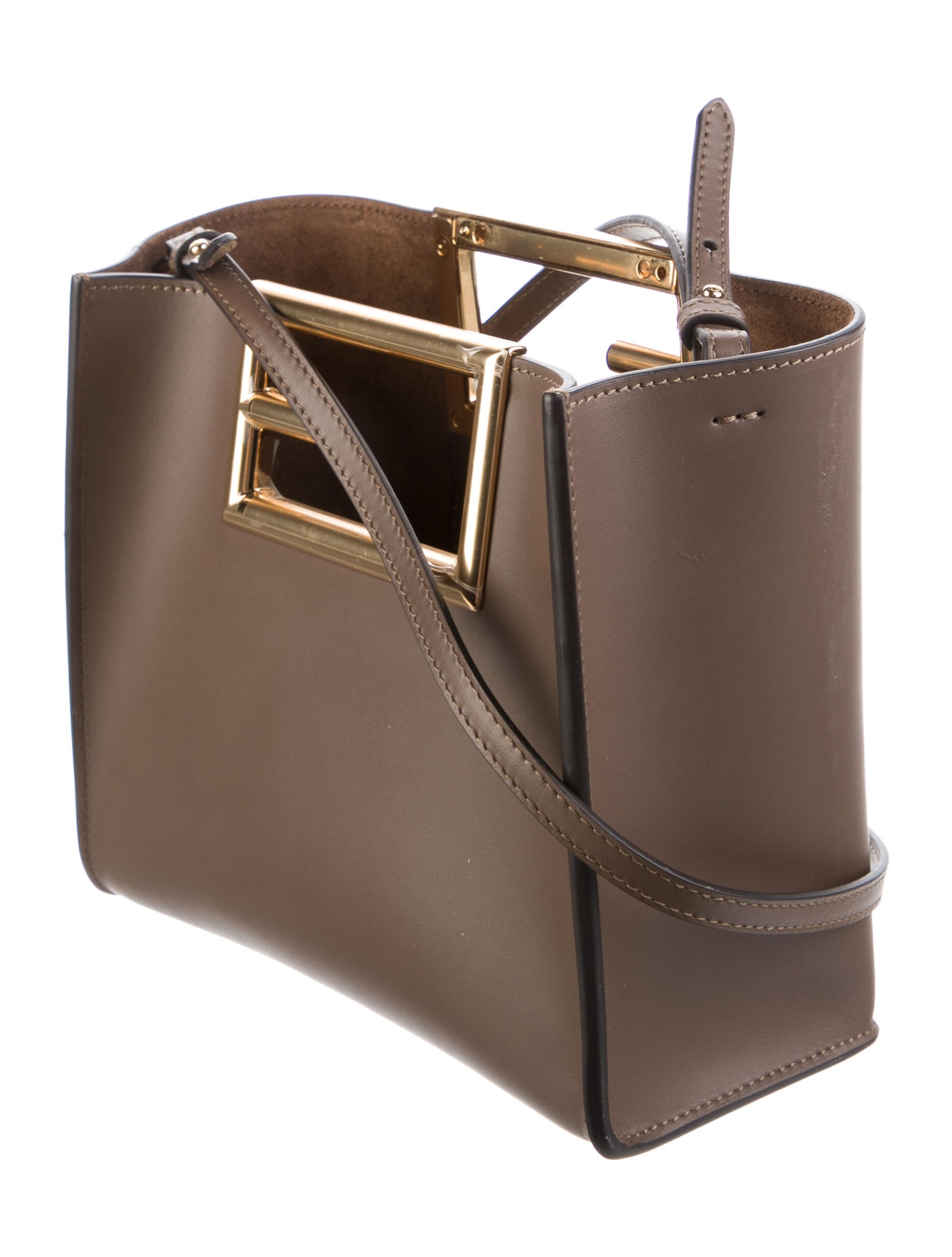 Fendi Small Way Tote Bag - Brown Totes, Handbags - FEN229552 | The