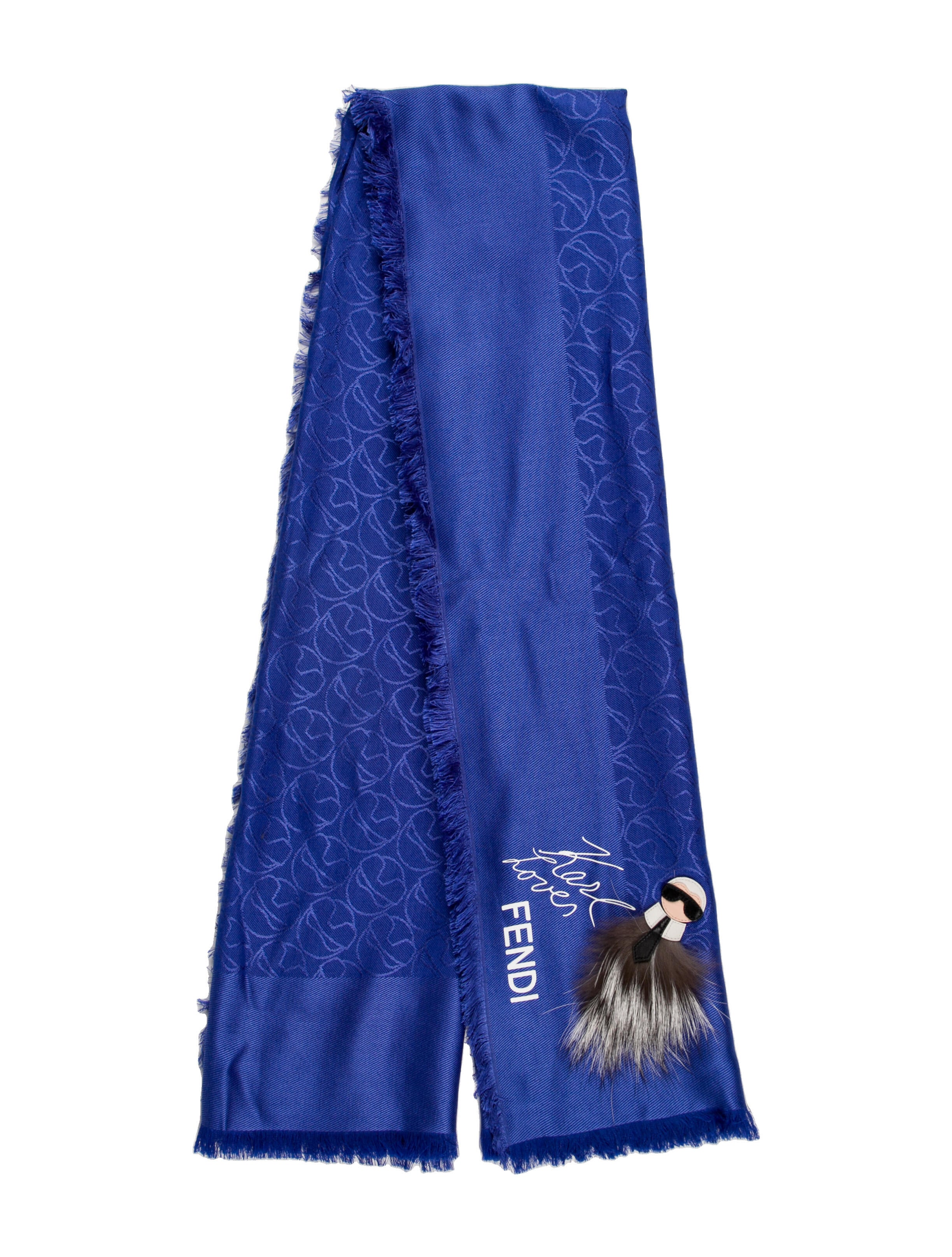 fendi silk shawl