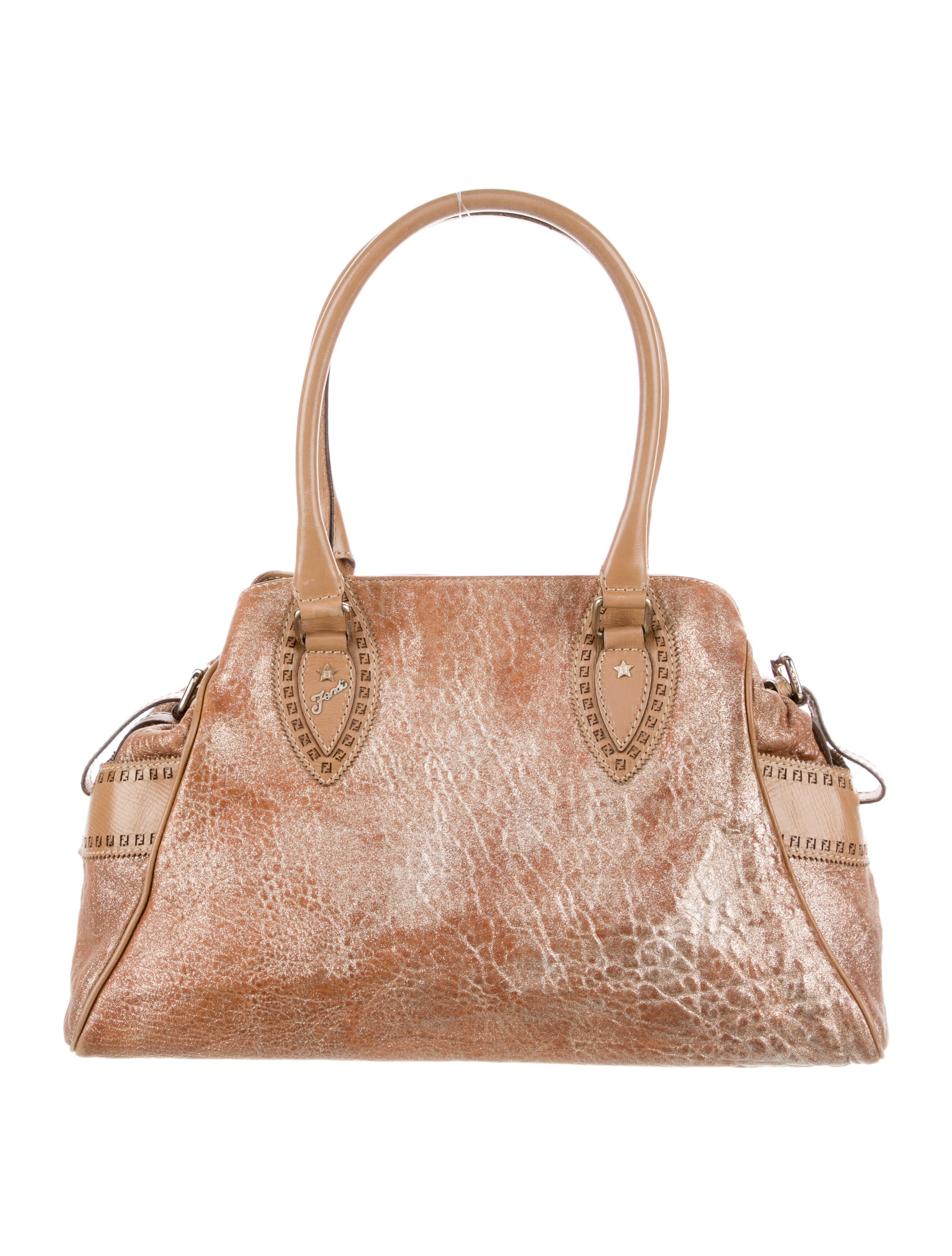 Fendi Ombré Bag de Jour Gold Shoulder Bags, Handbags FEN100045