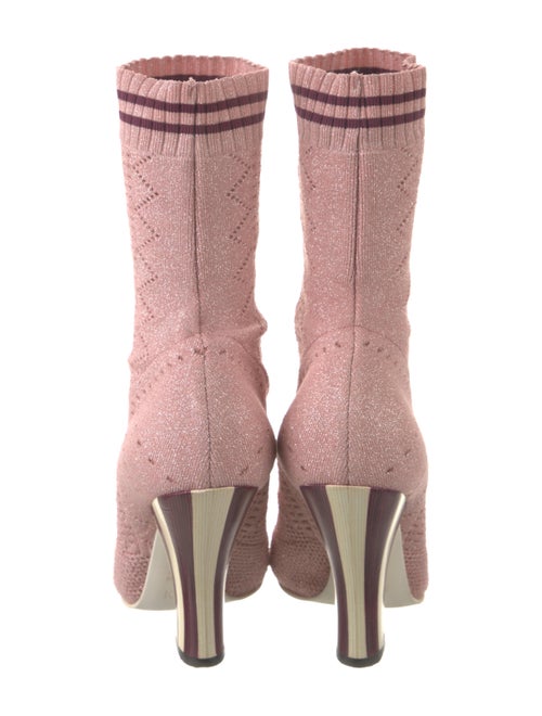 Fendi Striped Sock Boots