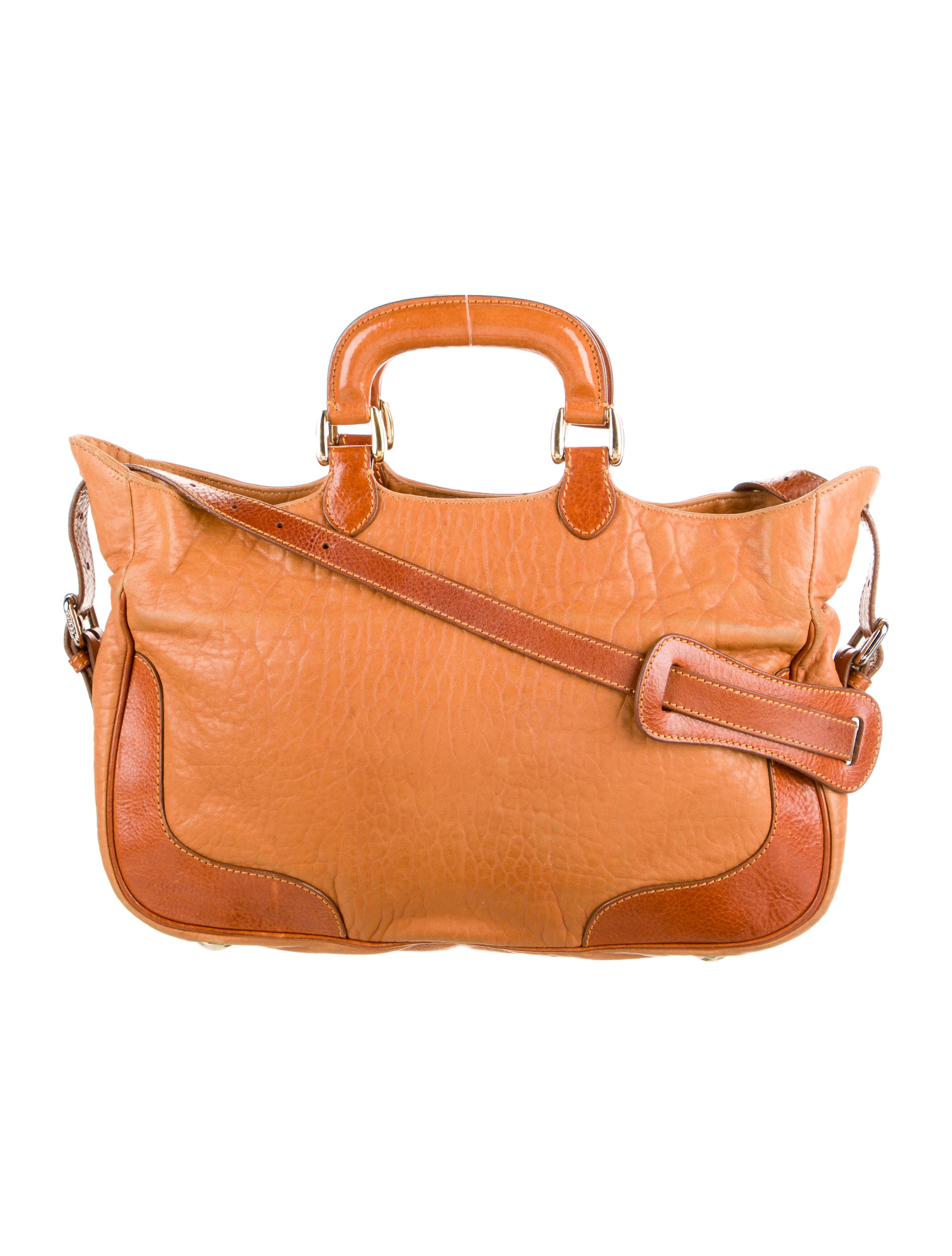 Fendi Leather Shoulder Bag Orange Shoulder Bags, Handbags FEN246417