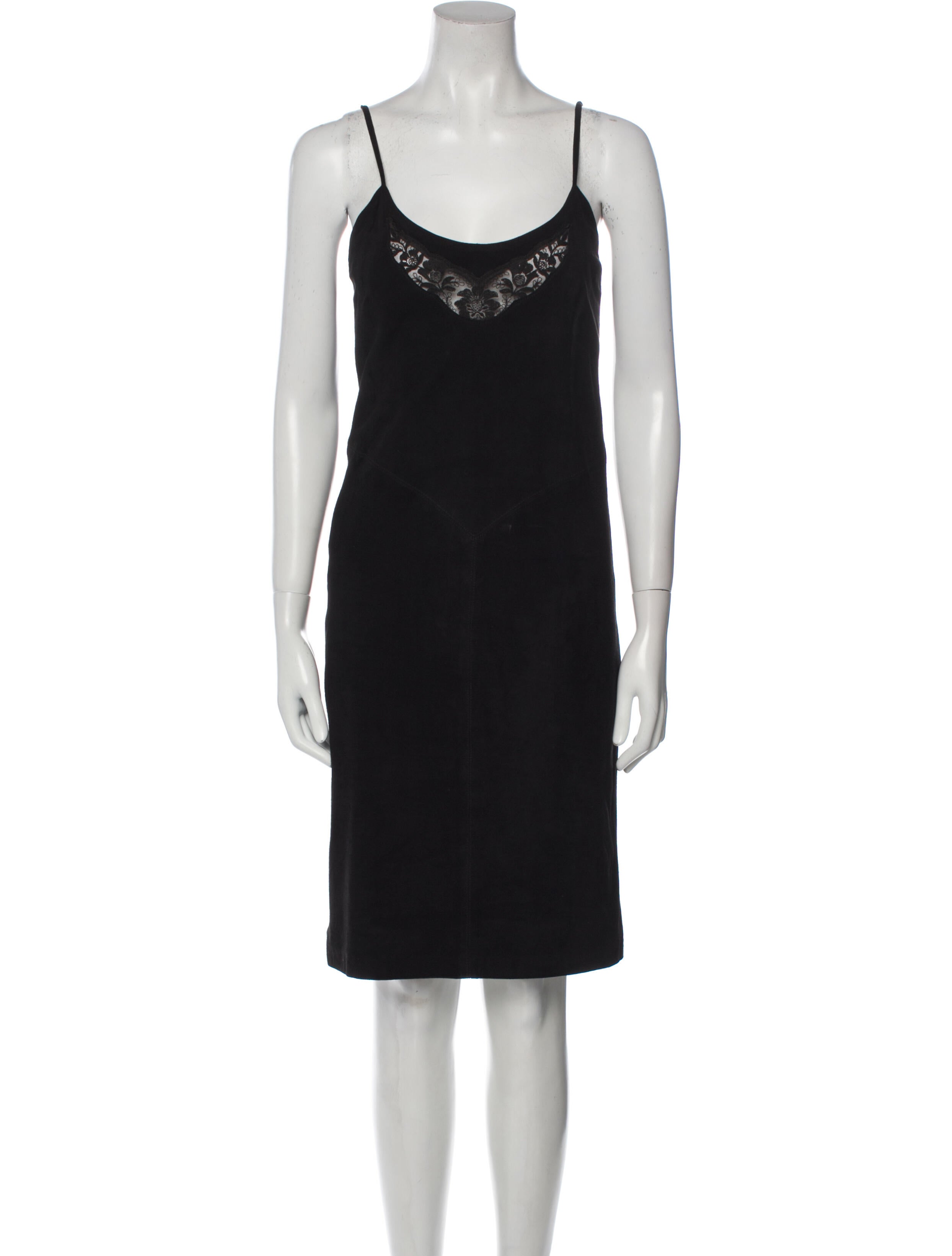 Fendi 25 Sleeveless Dress Black Cotton