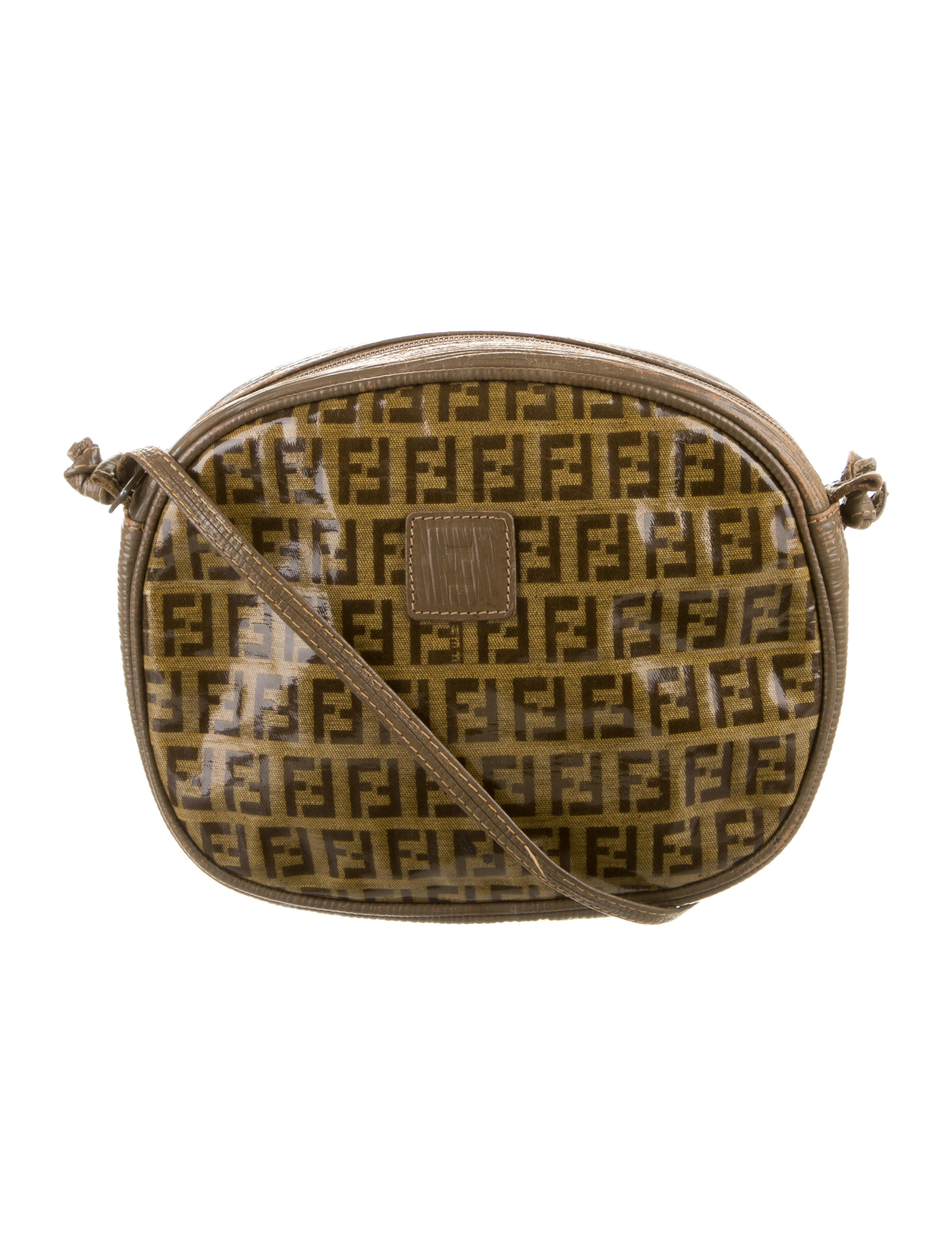 Fendi Embellished Crossbody Bag Brown Crossbody Bags, Handbags FEN31952 The RealReal
