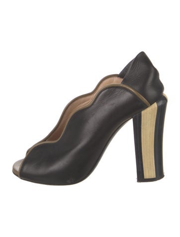 Fendi Pumps Leather Mules IT 37 | 7