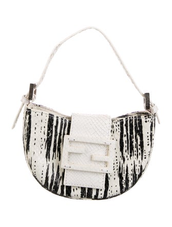 Fendi Python Croissant Bag