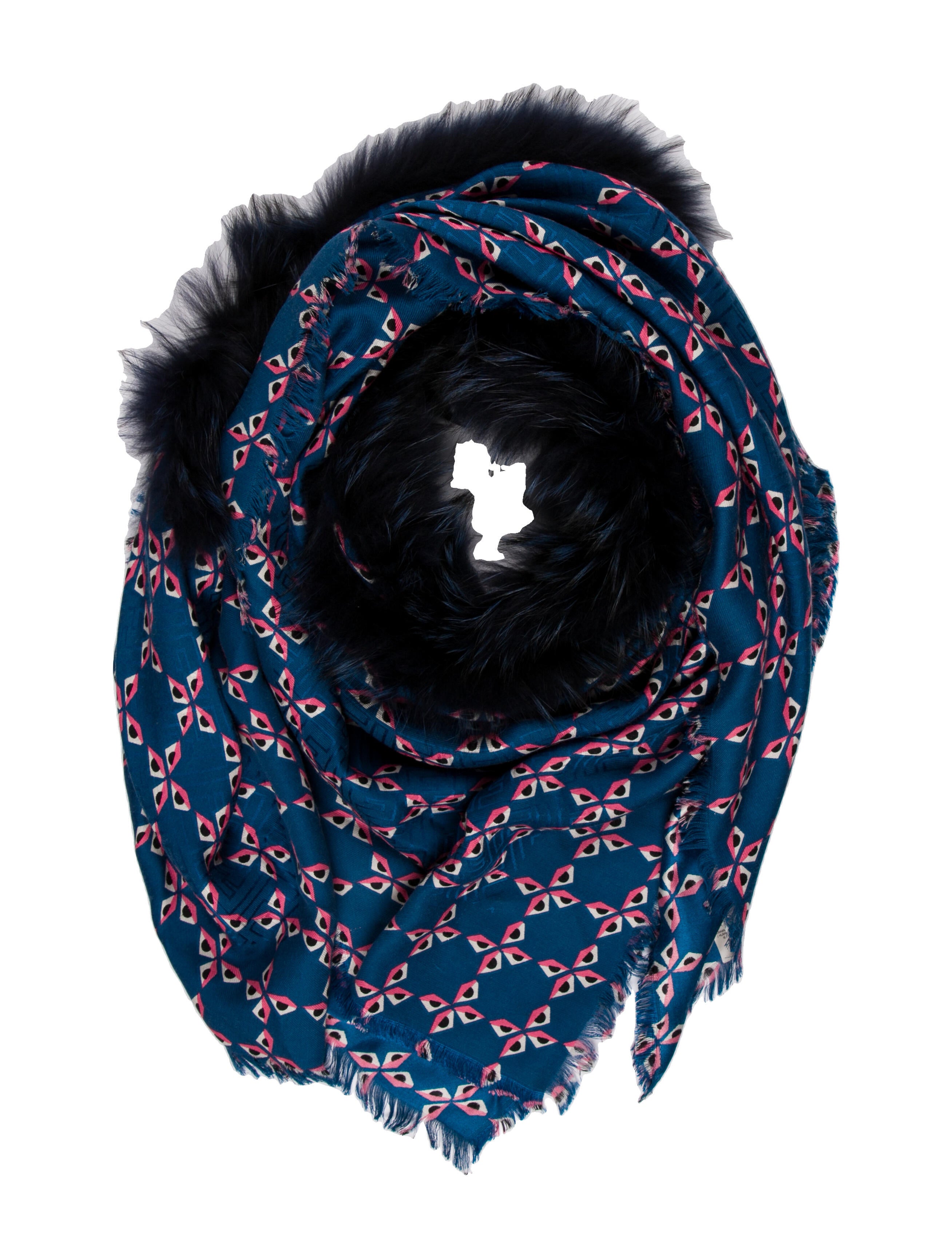 fendi women's scarves shawls