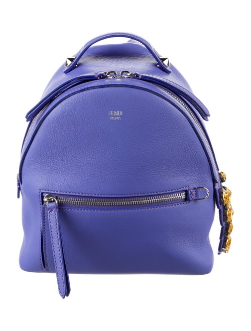 Fendi Crystal-Embellished Mini By The Way Backpack