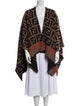 Fendi Wool Printed Shawl