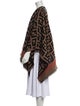 Fendi Wool Printed Shawl