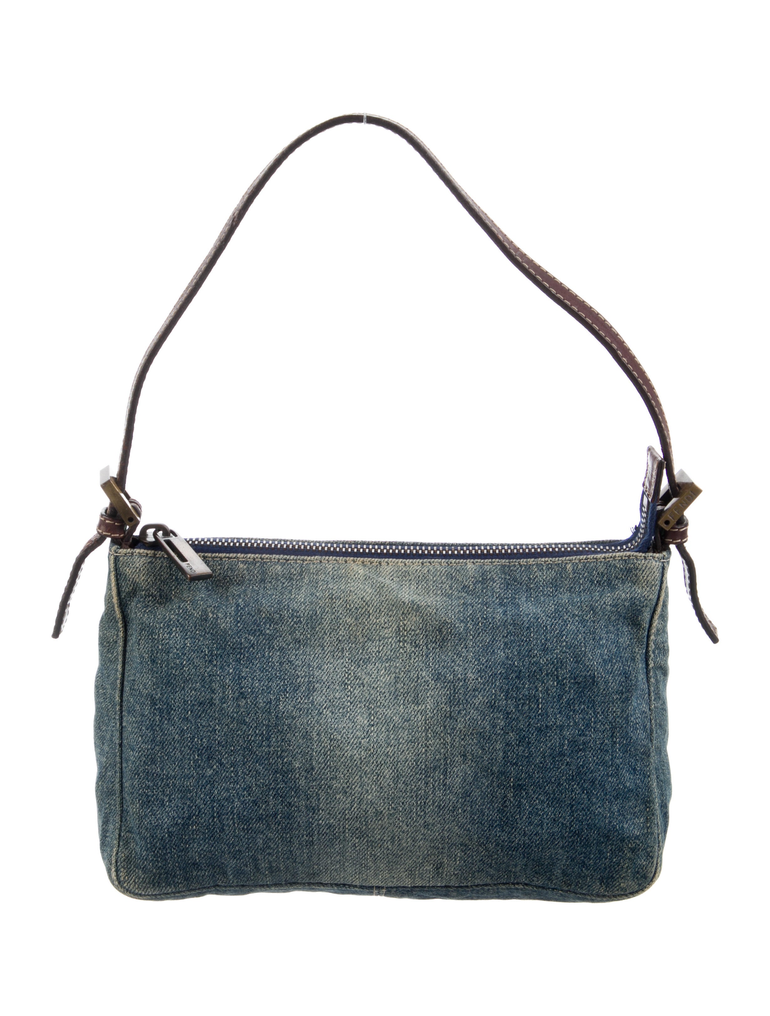 Fendi Mini Denim Bag Blue Mini Bags, Handbags FEN271481 The RealReal