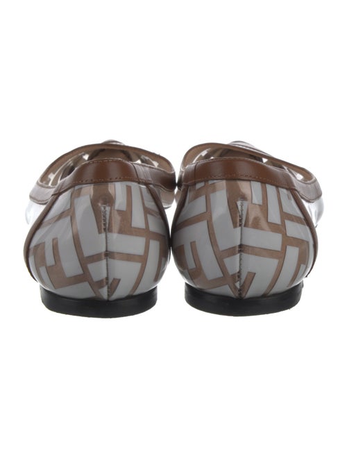 Fendi PVC Printed Flats