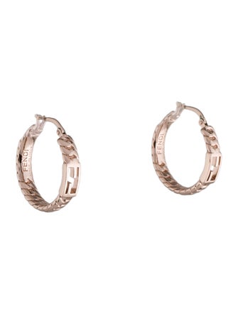 Baguette small earrings fendi Clearance