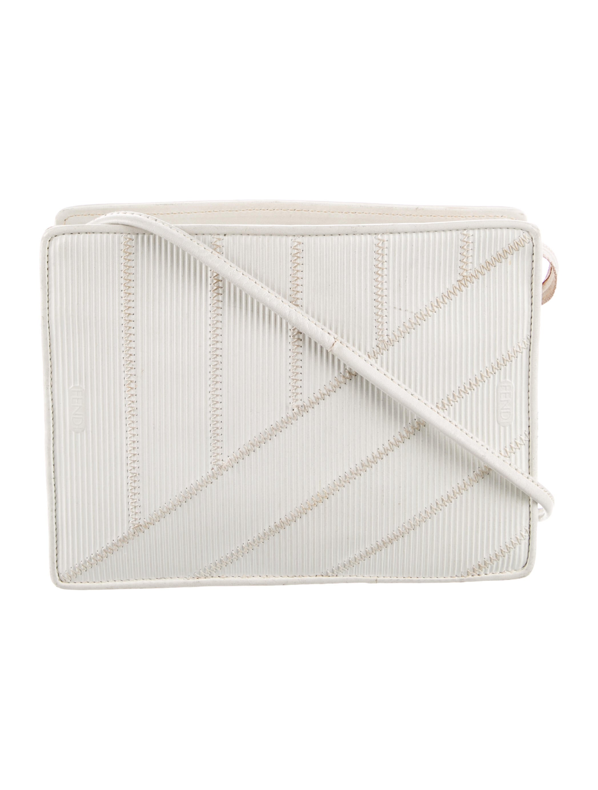 Fendi Vintage Crossbody Bag White Crossbody Bags, Handbags FEN277181 The RealReal