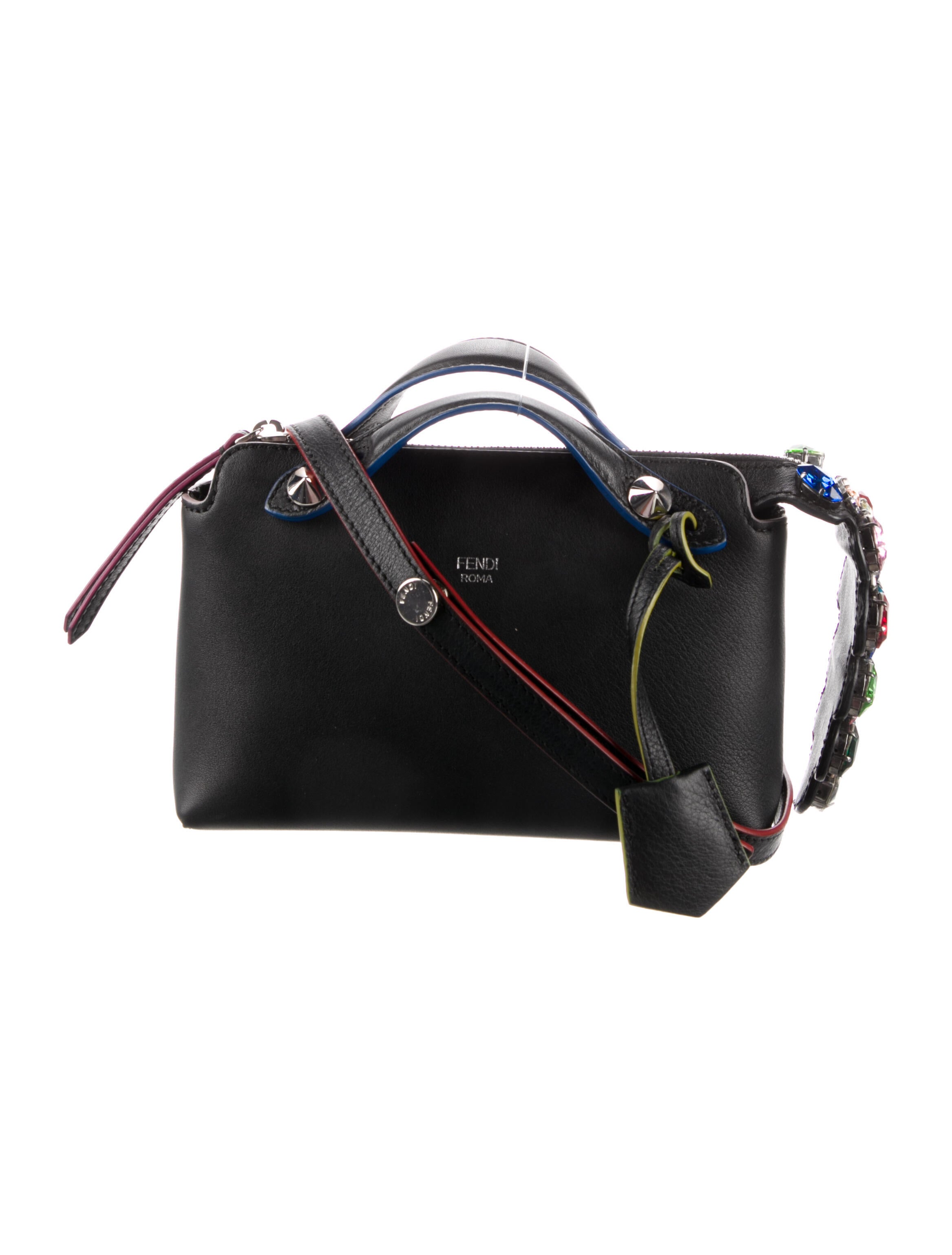 ハンドバッグ FENDI EMBROIDERED FABRIC MINI BY THE WAY HANDBAG Fendi By the Way Mini Handbag Review (What Fits + Mod Shots