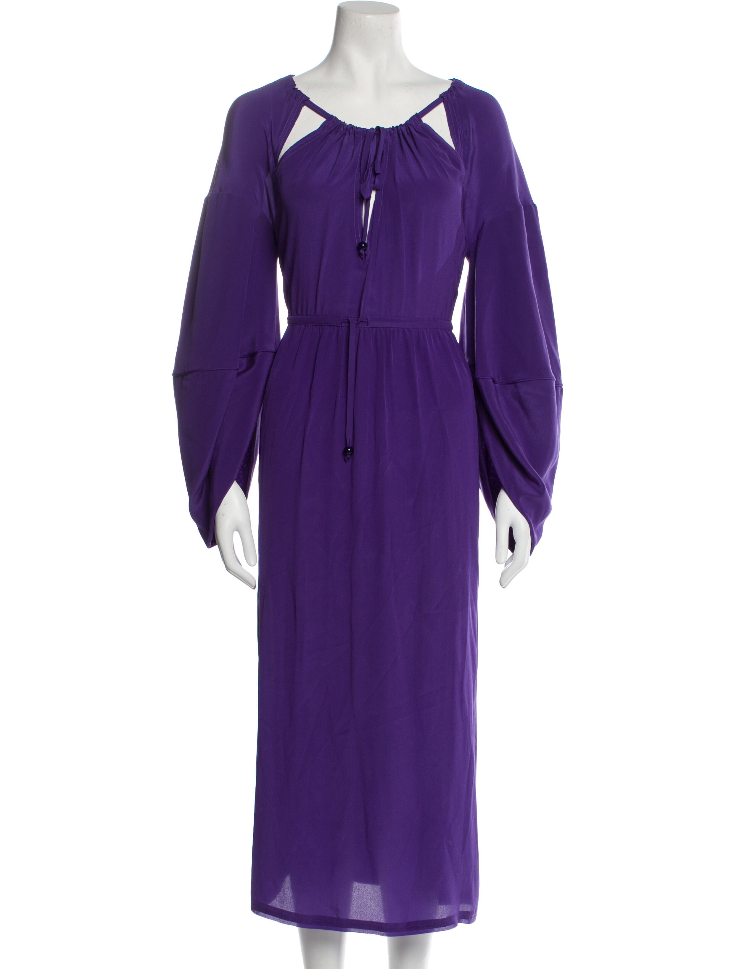 Fendi Silk Long Dress w/ Tags