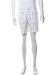 Fendi Printed Flat Front Shorts