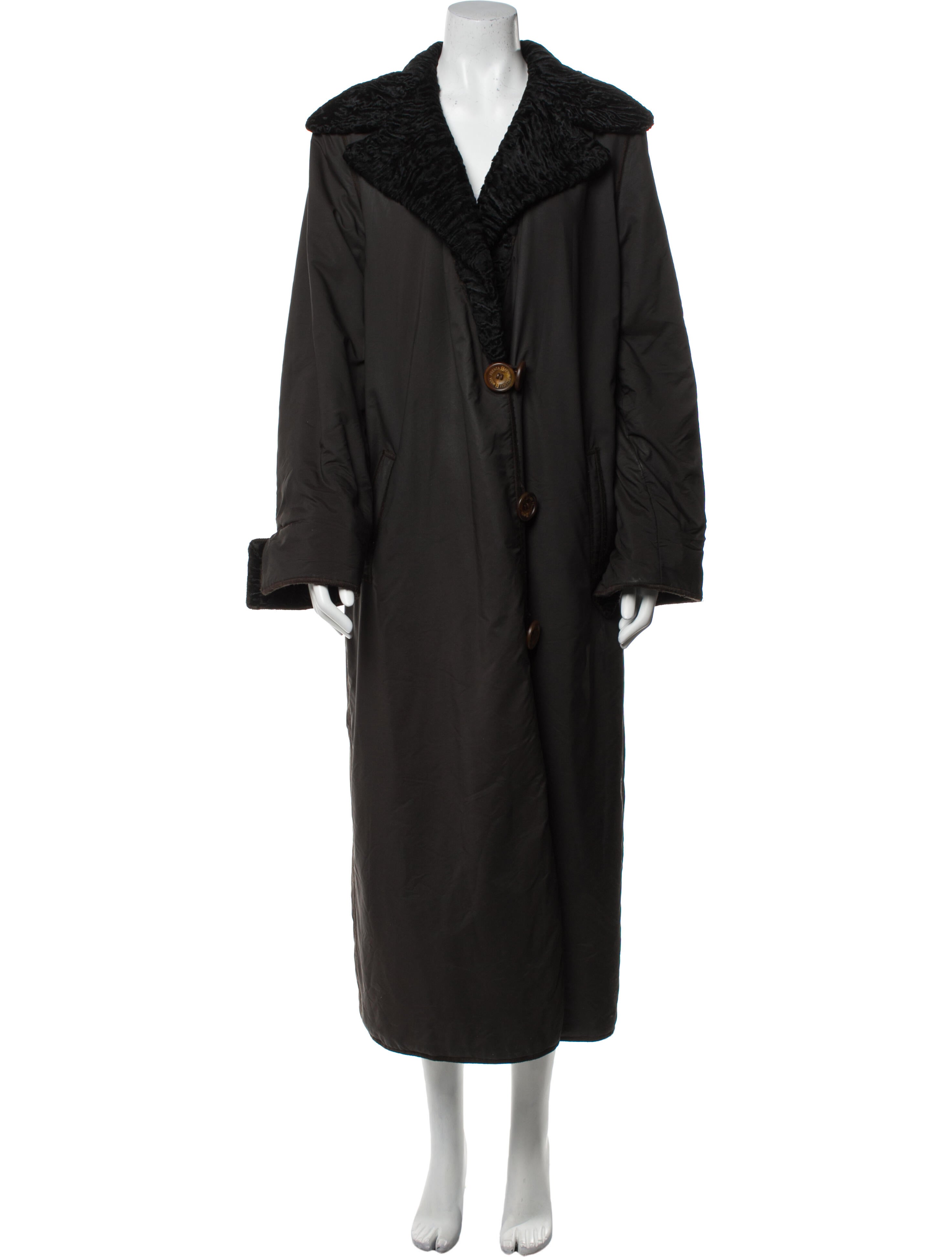 Fendi Trench Coat Brown Coats, Clothing FEN284743 The RealReal