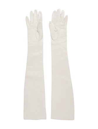 Fendi by Marc Jacobs Leather Long Gloves