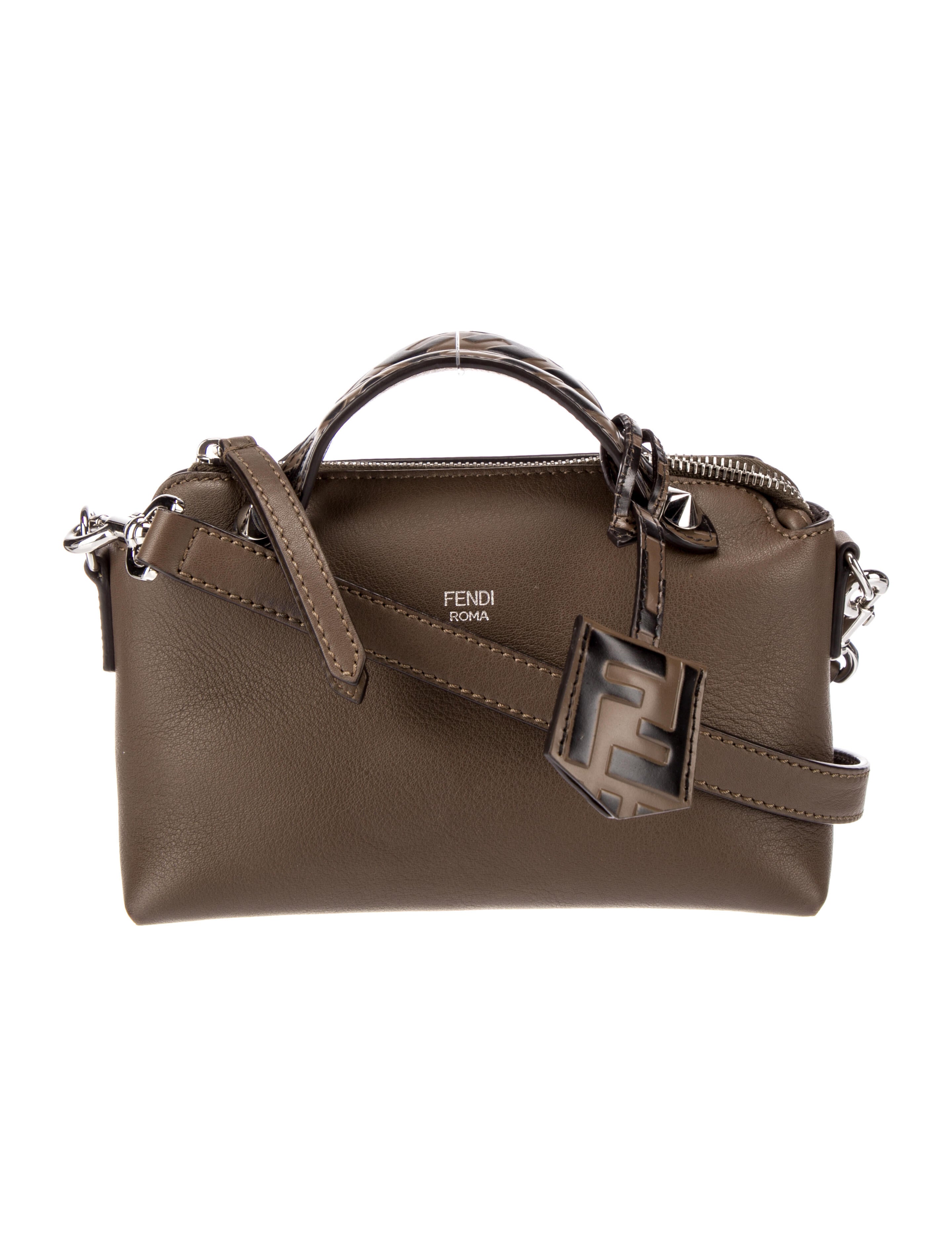 Fendi Mini By The Way Handle Bag Brown Handle Bags, Handbags
