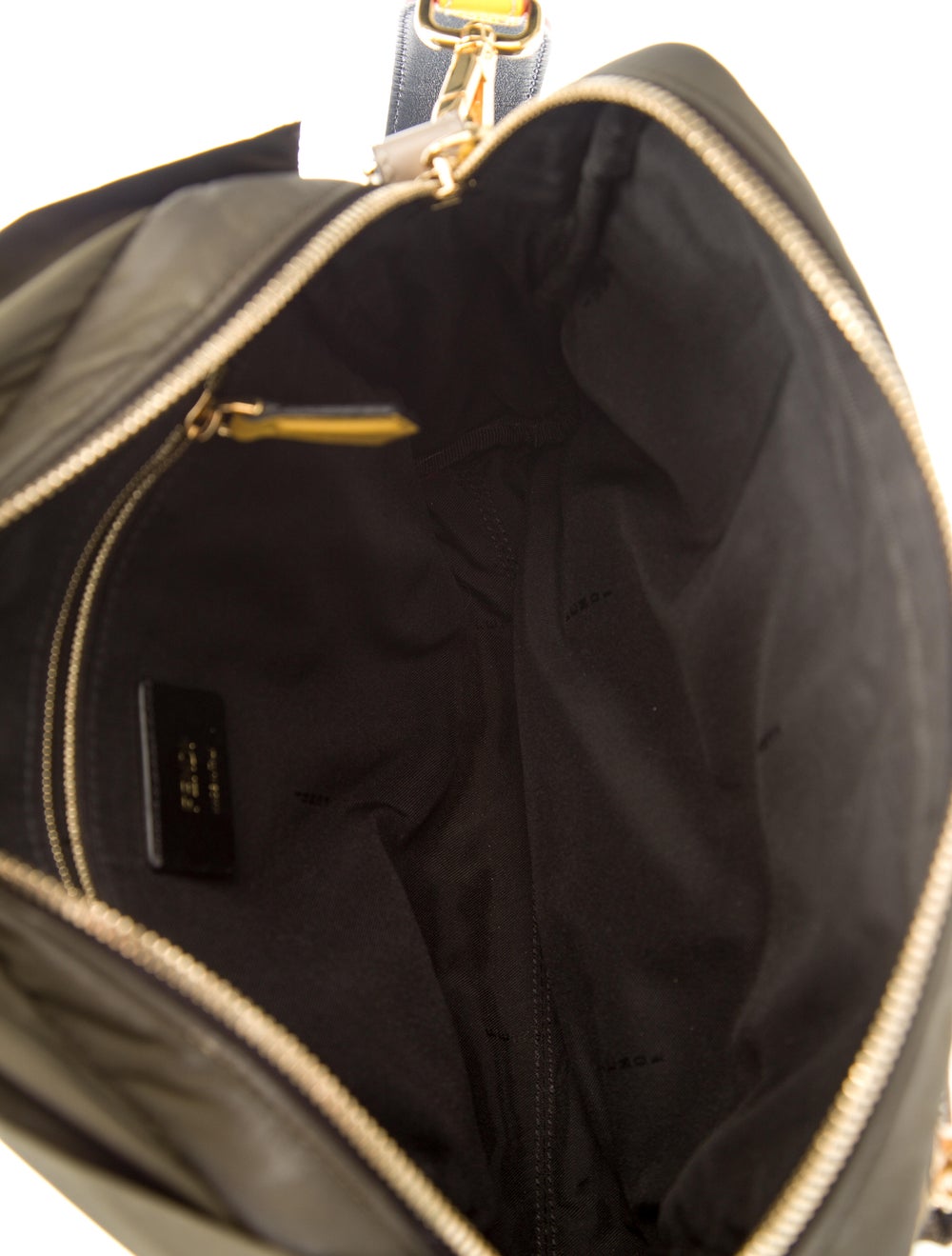 Fendi Nylon Convertible Messenger Bag Gem