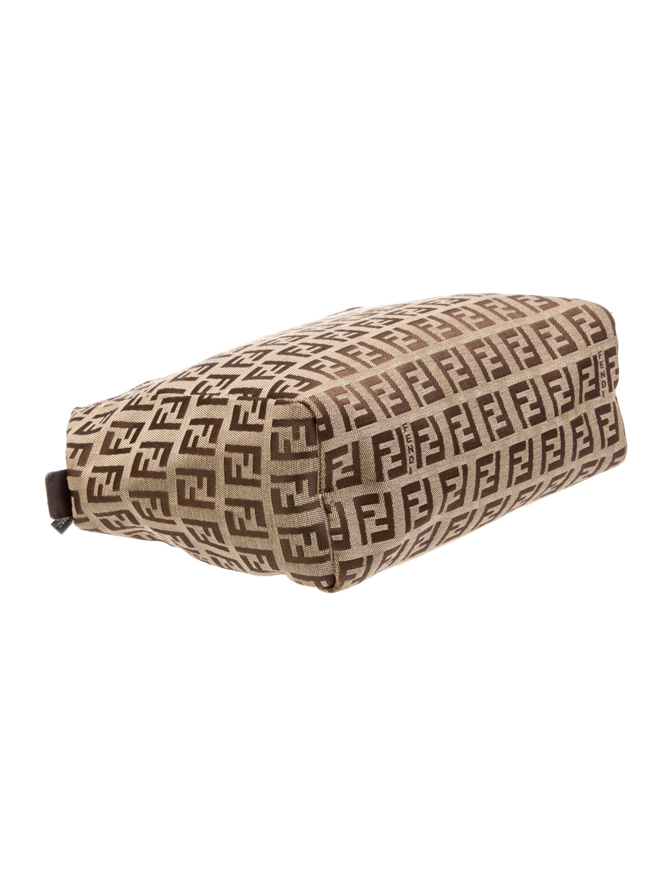 Fendi Mini Zucchino Tote - Brown Totes, Handbags - FEN293675 | The