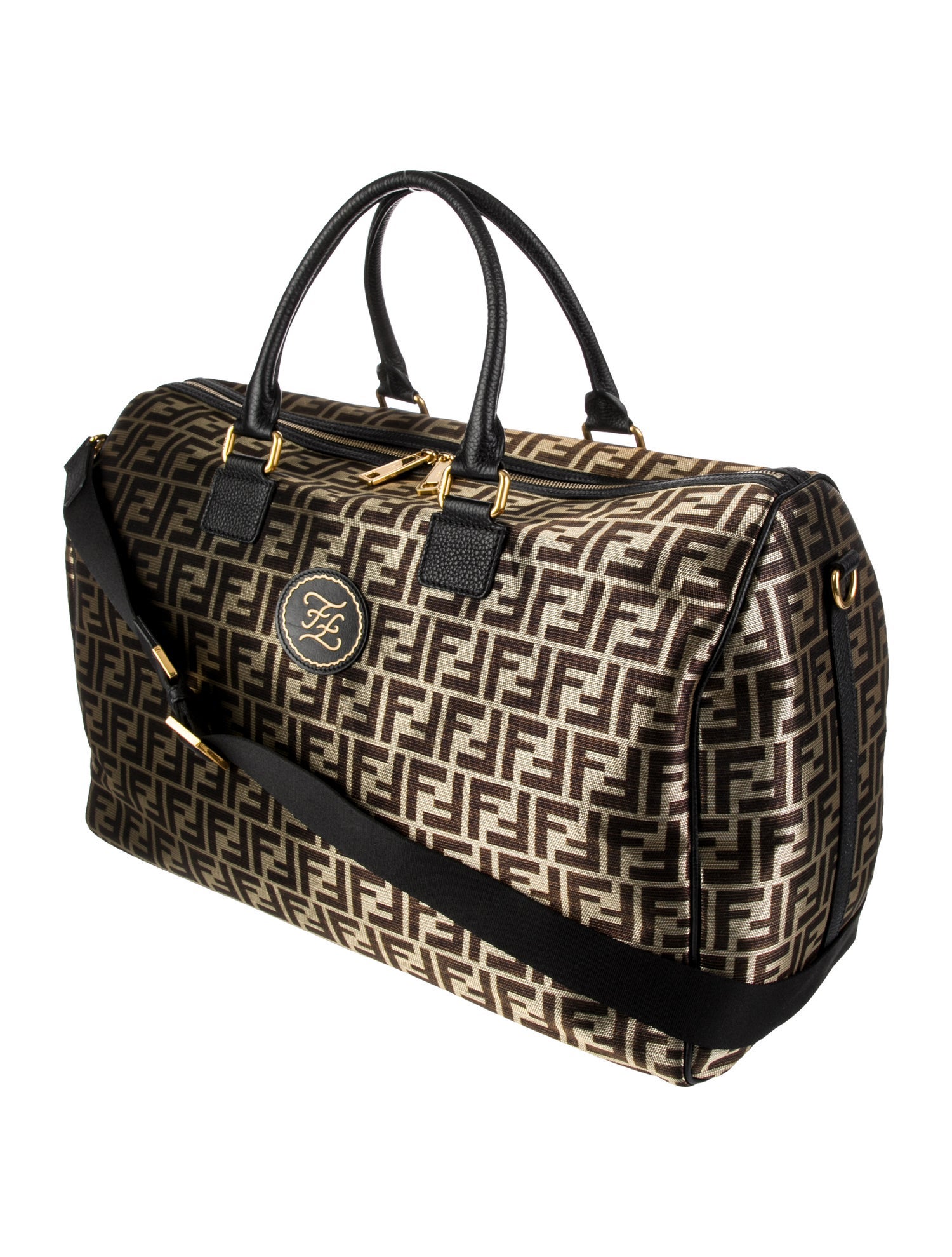 Fendi Medium Nylon Zucca Weekender