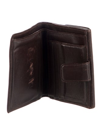 Fendi Zucca FF Logo Canvas Wallet