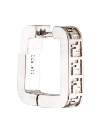 Fendi Single FF Huggie Earring