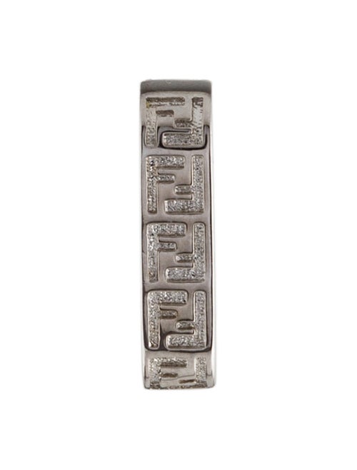 Fendi Single FF Huggie Earring