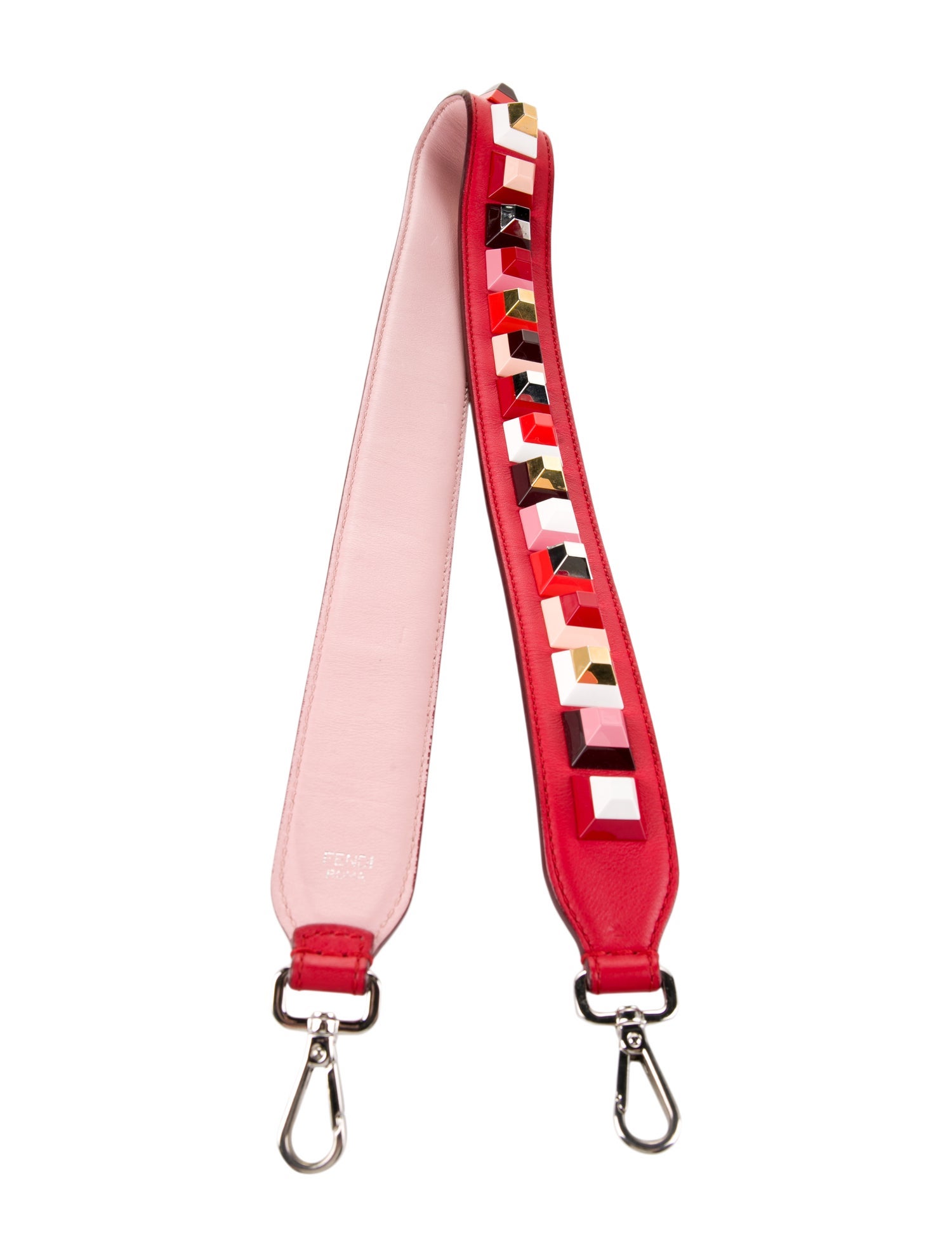 Fendi Rainbow Stud Bag Strap