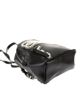 Fendi Mini By The Way Ribbon Pearl Backpack