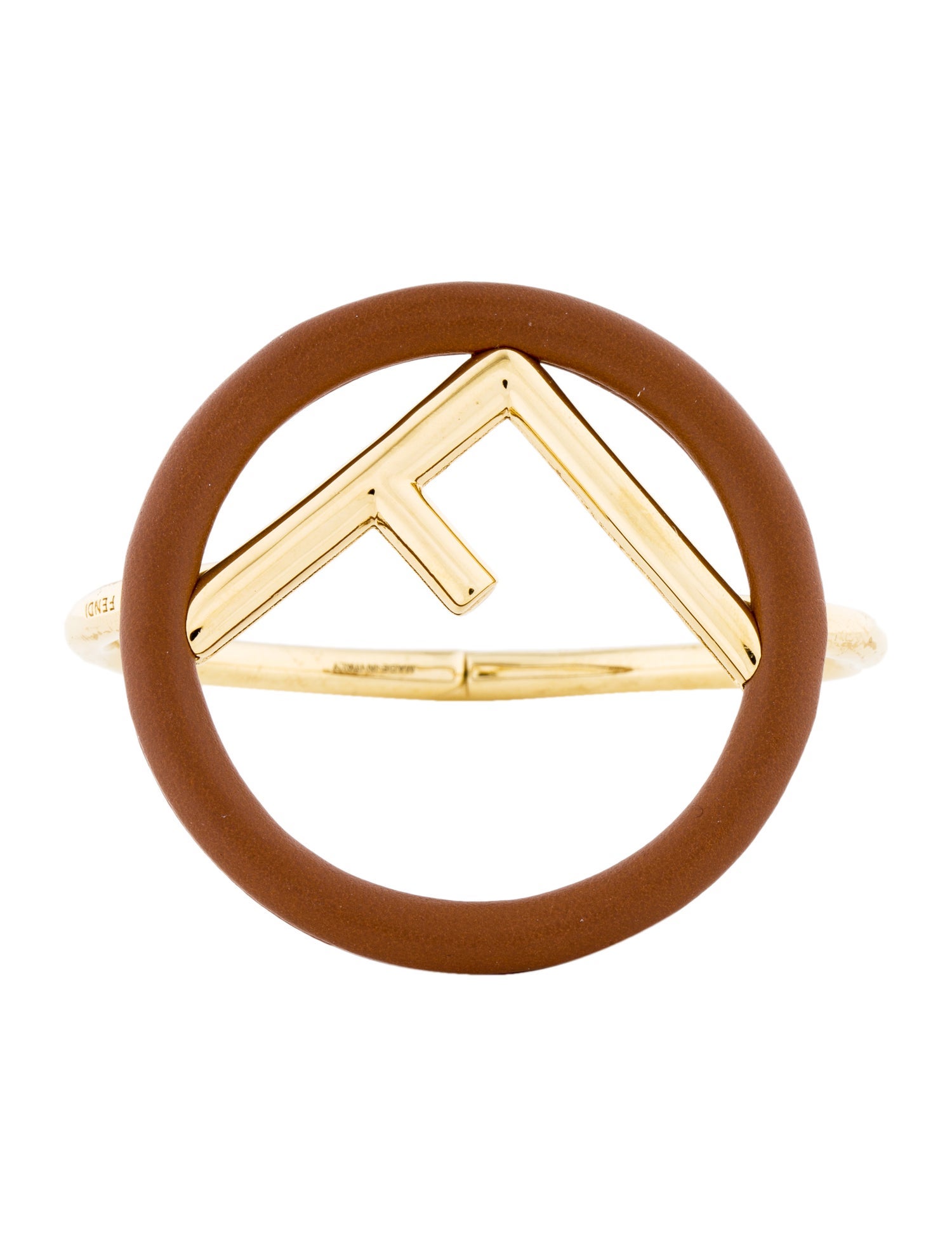 Fendi 'F is for FENDI' Leather Bracelet