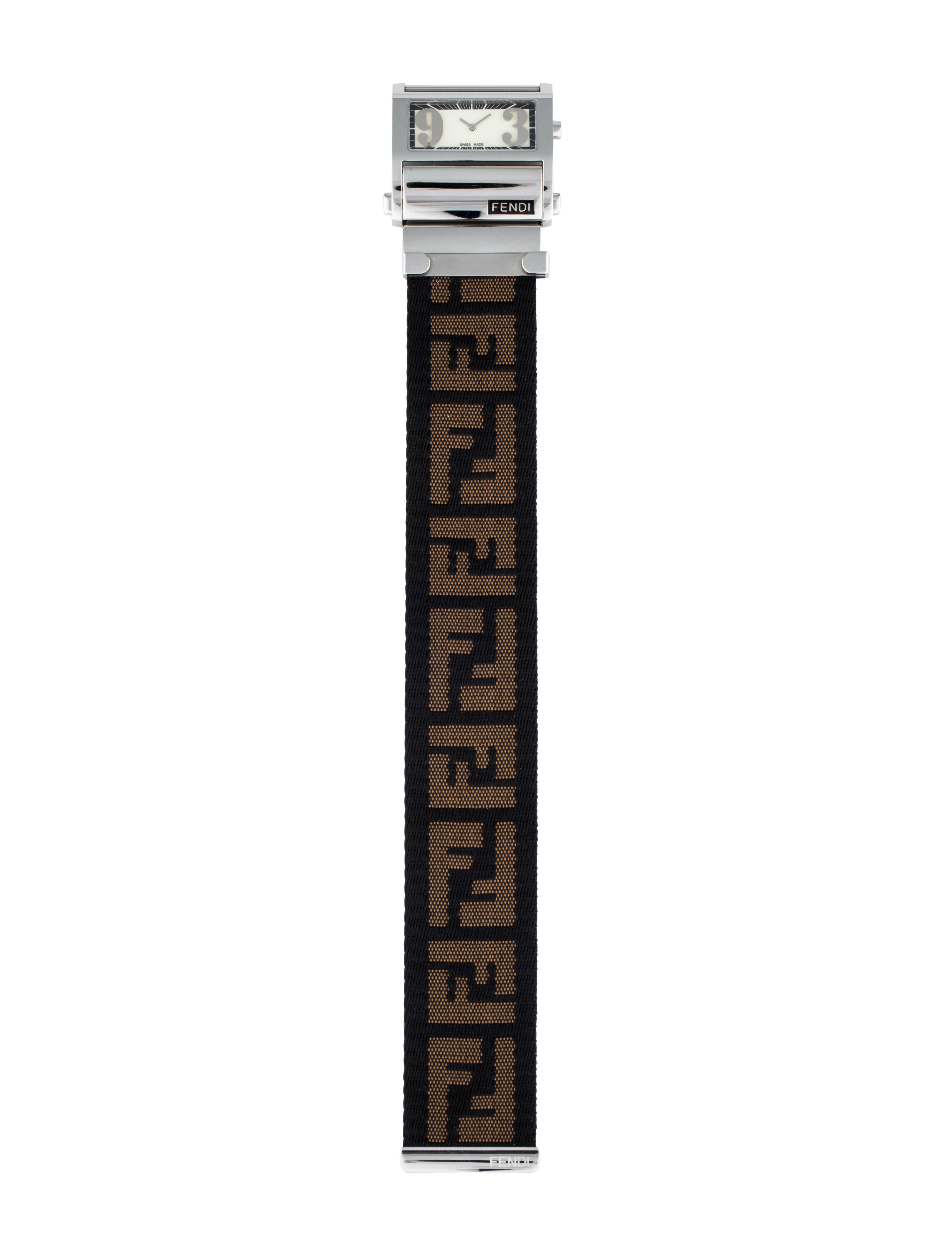 Fendi Zip Code Watch
