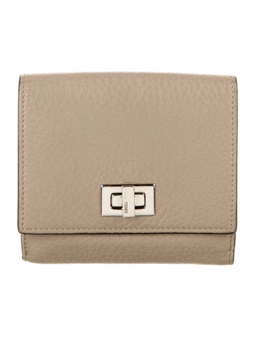 Fendi Leather Compact Wallet