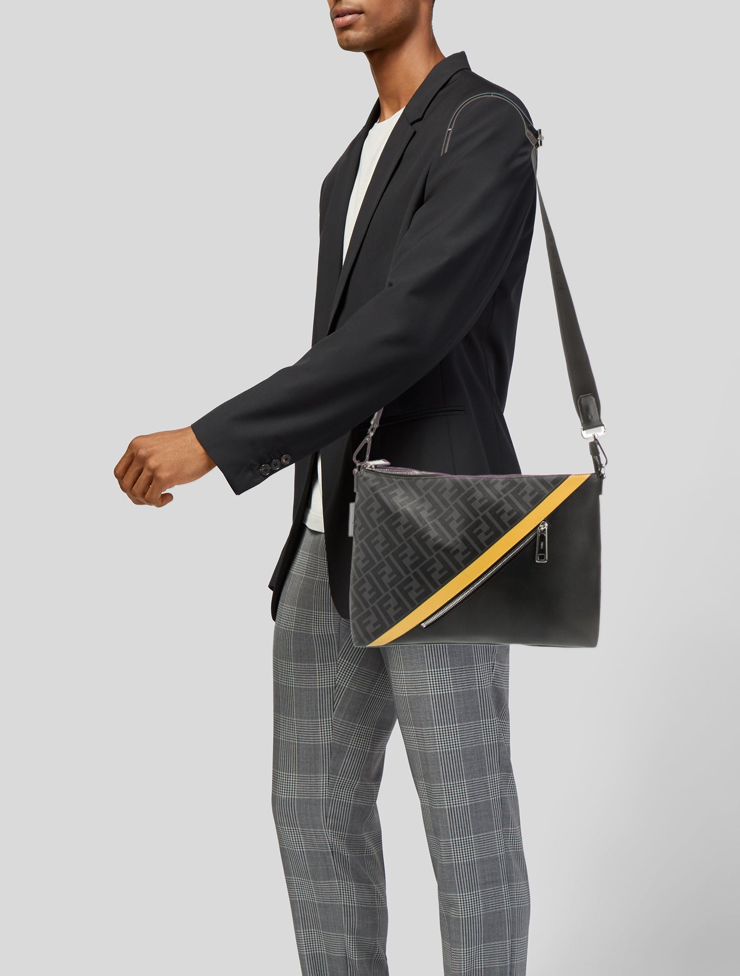 Fendi Zucca Messenger Bag