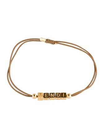 Fendi Fendigraphy Adjustable Bracelet