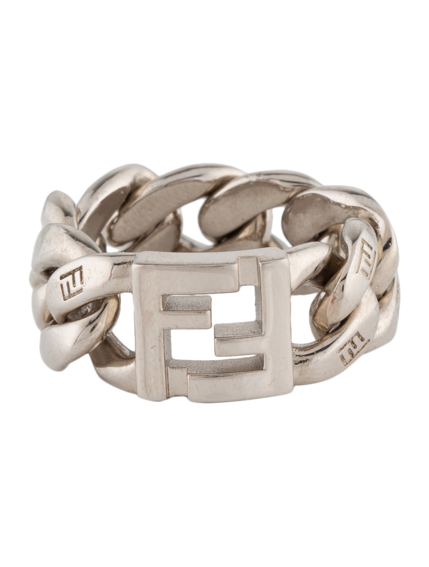 Fendi FF Chain Bang Ring